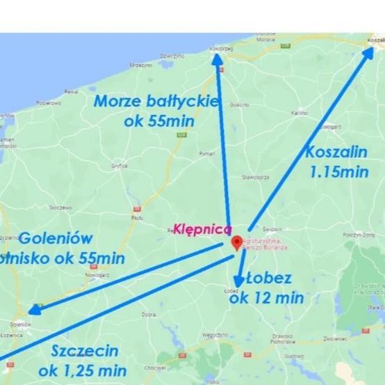 Domek Nad Jeziorem Klepnica Екстер'єр фото